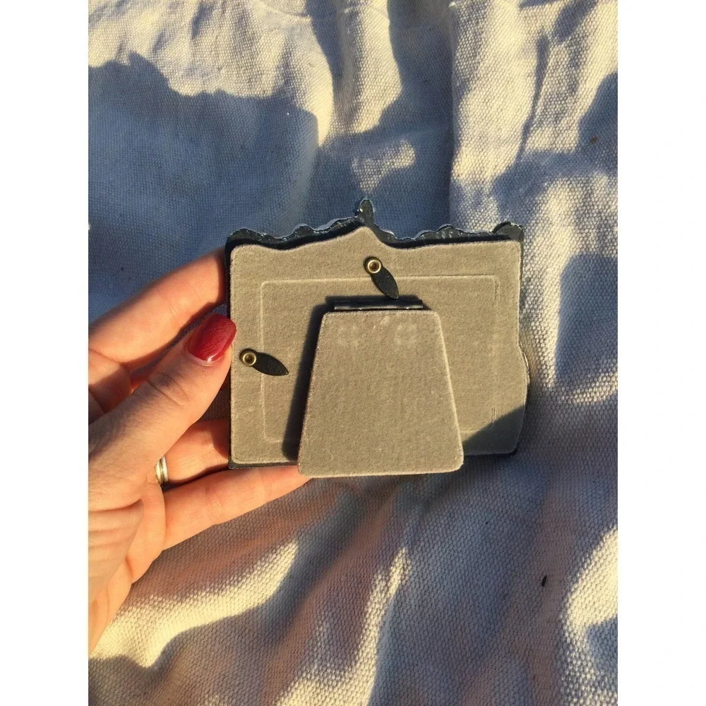 4” new Lighthouse small picture frame‎ sailboat boat ocean sea coastal beach